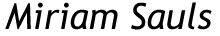 Miriam Sauls
